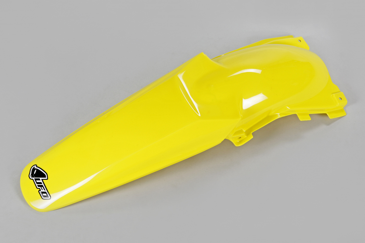 Parafango Posteriore giallo per Suzuki RMZ 250 (2004-06) - PLASTICHE REPLICA - SU03934-102 - Ufo Plast