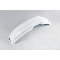 Front Fenders white for Suzuki RM 125 (1989-00) - RM 250 (1989-00) - DRZ 400E (2000-25) - REPLICA PLASTICS - SU02904-041 - Uf...