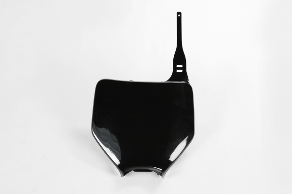 Front number plate - black - Suzuki - REPLICA PLASTICS - SU03931-001 - UFO Plast