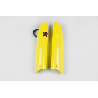 Fork slider protectors + quick starter - yellow 102 - Suzuki - REPLICA PLASTICS - SU04915-102 - UFO Plast