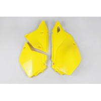 Fiancatine Laterali giallo per Suzuki DRZ 400E (2000-25) - PLASTICHE REPLICA - SU03979-101 - Ufo Plast