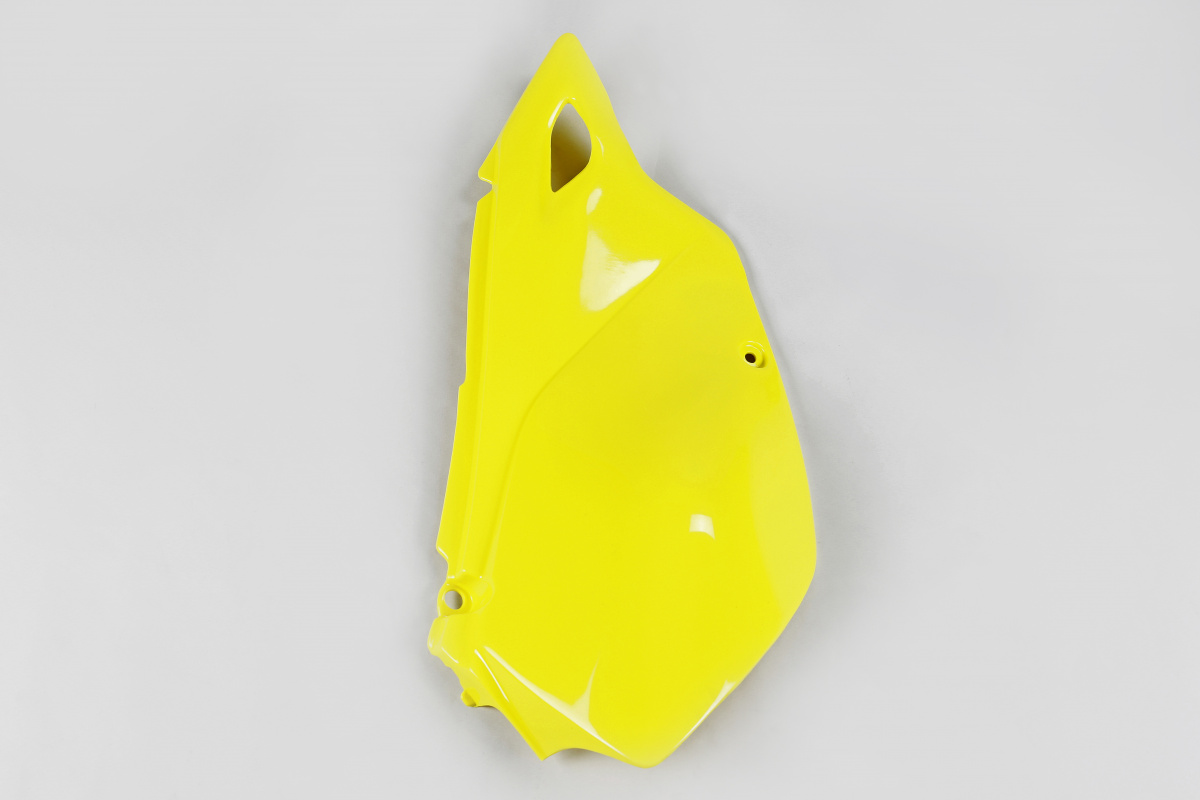 Fiancatine Laterali giallo per Suzuki DRZ 400E (2000-25) - PLASTICHE REPLICA - SU03981-102 - Ufo Plast