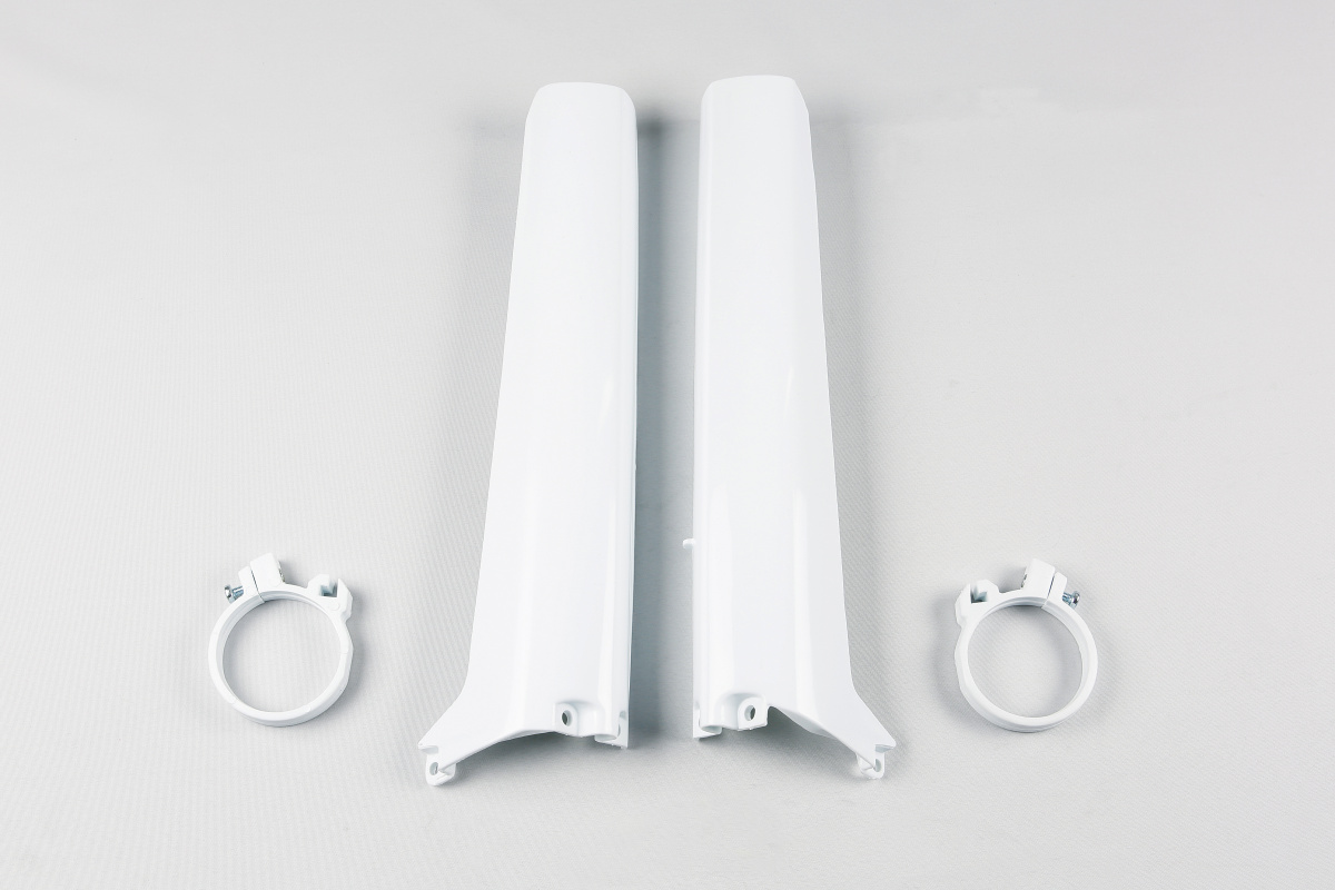 Parasteli bianco per Suzuki RM 125 (1992-95) - RM 250 (1992-95) - PLASTICHE REPLICA - SU02943-041 - Ufo Plast