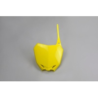 Portanumero anteriore - giallo - Suzuki - PLASTICHE REPLICA - SU04919-102 - UFO Plast