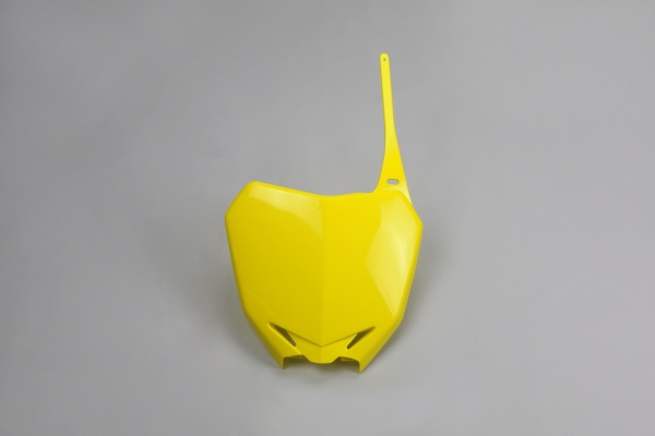 Front number plate - yellow 102 - Suzuki - REPLICA PLASTICS - SU04919-102 - UFO Plast