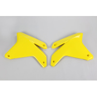 Convogliatori radiatore - giallo - Suzuki - PLASTICHE REPLICA - SU03911-102 - UFO Plast