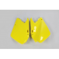Side panels - yellow 102 - Suzuki - REPLICA PLASTICS - SU03996-102 - UFO Plast