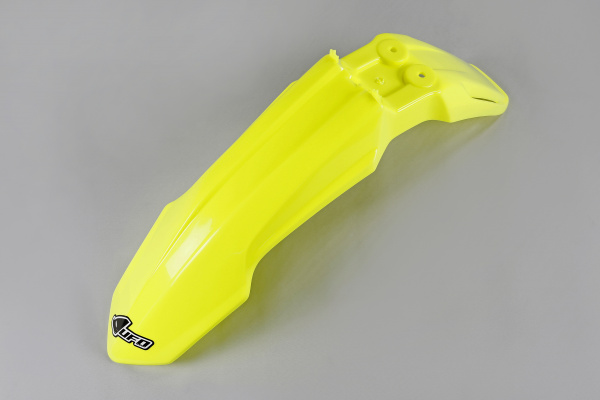 Parafango anteriore - giallo fluo - Suzuki - PLASTICHE REPLICA - SU04920-DFLU - UFO Plast