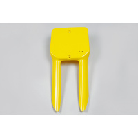 Portanumero anteriore - giallo - Suzuki - PLASTICHE REPLICA - SU03961-101 - UFO Plast