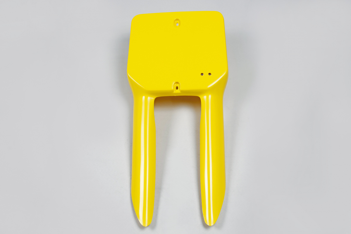 Portanumero anteriore - giallo - Suzuki - PLASTICHE REPLICA - SU03961-101 - UFO Plast