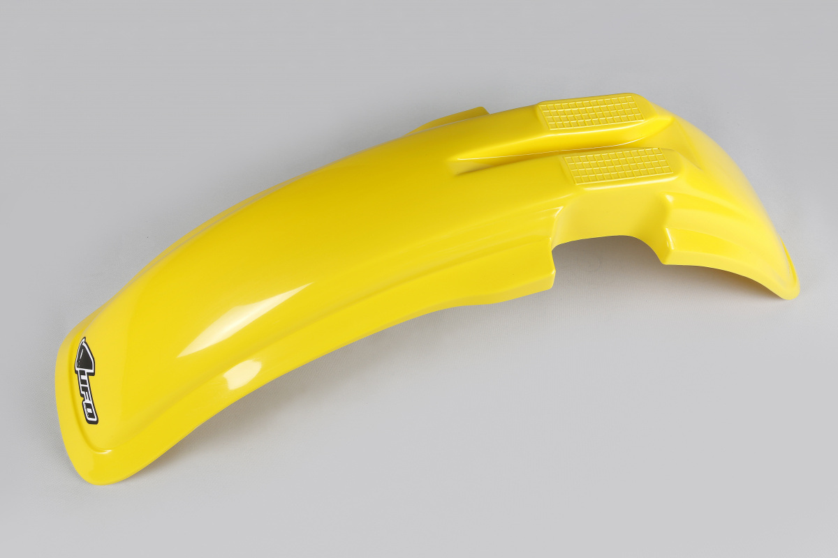 Front Fenders yellow for Suzuki RM 125 (1987-88) - RM 250 (1987-88) - REPLICA PLASTICS - SU02900-101 - Ufo Plast