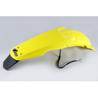 Rear fender / Enduro LED - yellow 102 - Suzuki - REPLICA PLASTICS - SU04907-102 - UFO Plast