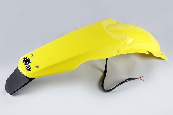 Rear fender / Enduro LED - yellow 102 - Suzuki - REPLICA PLASTICS - SU04907-102 - UFO Plast