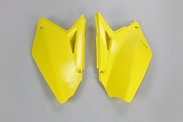 Fiancatine laterali - giallo - Suzuki - PLASTICHE REPLICA - SU04902-102 - UFO Plast