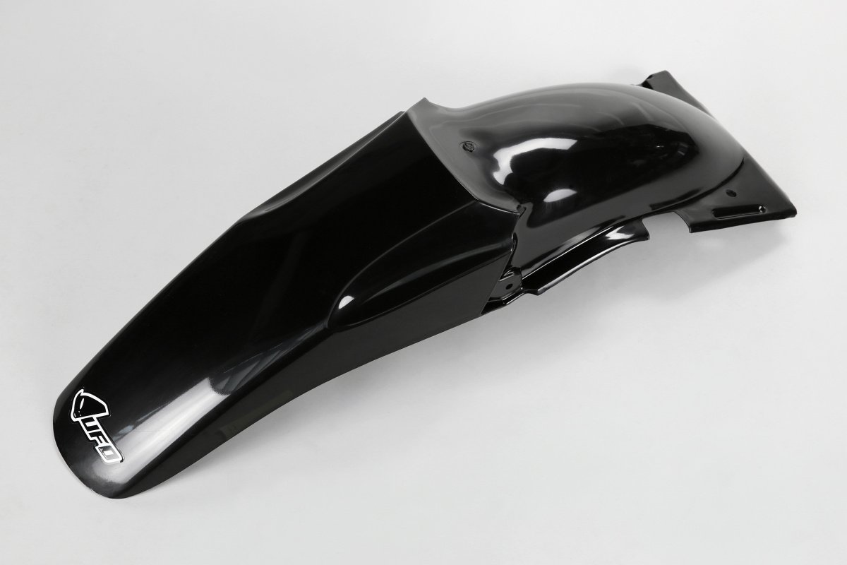 Rear Fender black for Suzuki RM 125 (1996-00) - RM 250 (1996-00) - REPLICA PLASTICS - SU02957-001 - Ufo Plast