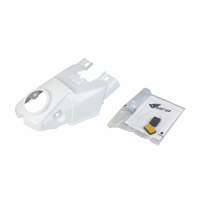 Mixed spare parts / Tank cover - white 041 - Suzuki - REPLICA PLASTICS - SU04949-041 - UFO Plast