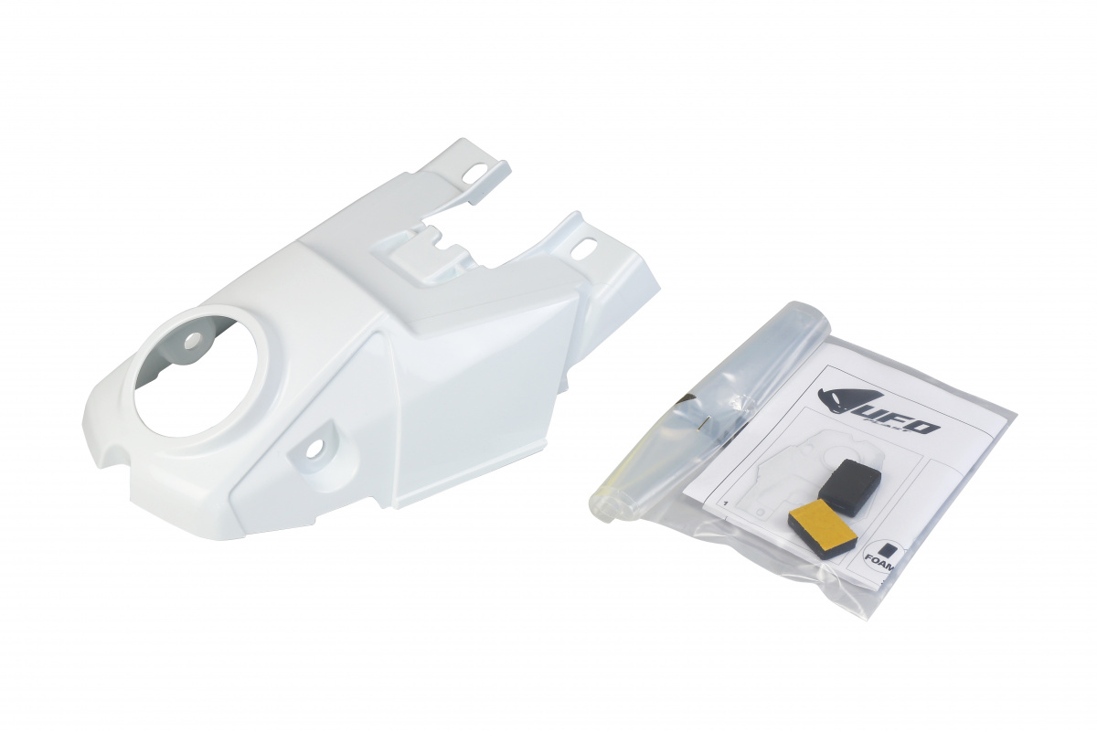 bianco per Suzuki RMZ 250 (2019-25) - RMZ 450 (2018-25) - PLASTICHE REPLICA - SU04949-041 - Ufo Plast