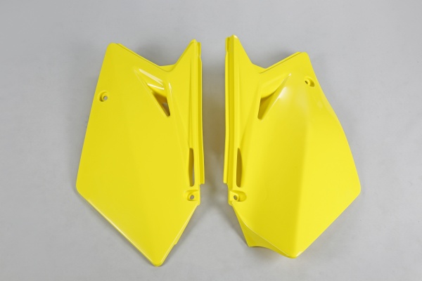 Fiancatine laterali - giallo - Suzuki - PLASTICHE REPLICA - SU04906-102 - UFO Plast