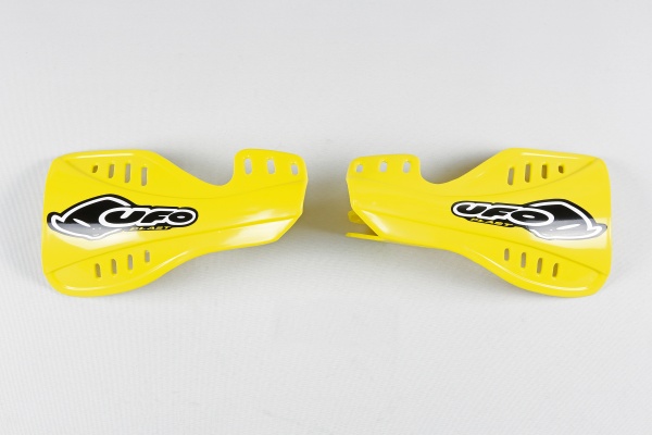 Mixed spare parts / Handguards - yellow 102 - Suzuki - REPLICA PLASTICS - SU03913-102 - UFO Plast
