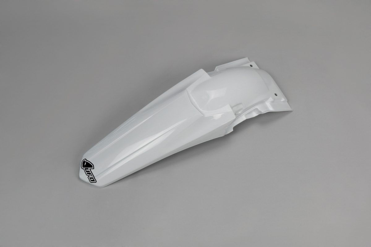 Parafango Posteriore bianco per Suzuki RMZ 250 (2010-18) - PLASTICHE REPLICA - SU04930-041 - Ufo Plast