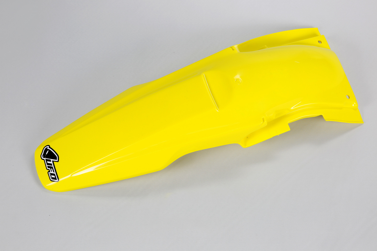 Parafango Posteriore giallo per Suzuki RMZ 250 (2007-09) - PLASTICHE REPLICA - SU04903-102 - Ufo Plast