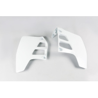 Radiator covers - white 041 - Suzuki - REPLICA PLASTICS - SU02908-041 - UFO Plast