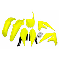 Kit plastiche Yamaha - giallo fluo - PLASTICHE REPLICA - YAKIT321-DFLU - UFO Plast