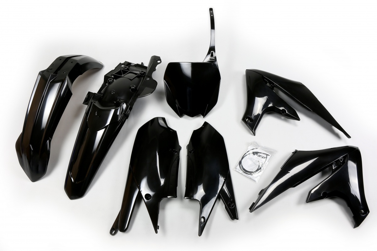 Plastic kit Yamaha - black - REPLICA PLASTICS - YAKIT321-001 - UFO Plast