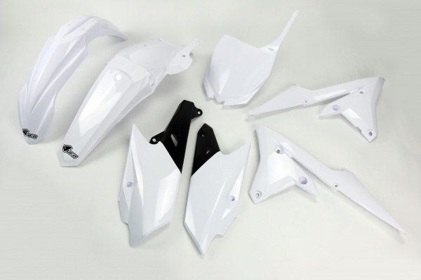 Kit plastiche Yamaha - bianco - PLASTICHE REPLICA - YAKIT318-046 - UFO Plast
