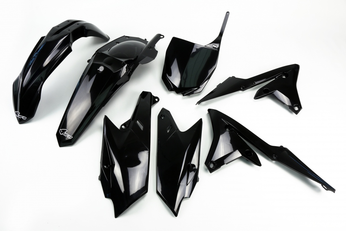 Plastic kit Yamaha - black - REPLICA PLASTICS - YAKIT318-001 - UFO Plast