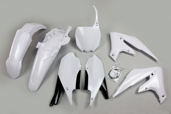 Kit plastiche Yamaha - bianco - PLASTICHE REPLICA - YAKIT321-046 - UFO Plast