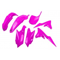 Kit Plastiche fuxia per Yamaha YZF 250 (2014-18) - YZF 450 (2014-17) - PLASTICHE REPLICA - YAKIT318-P - Ufo Plast