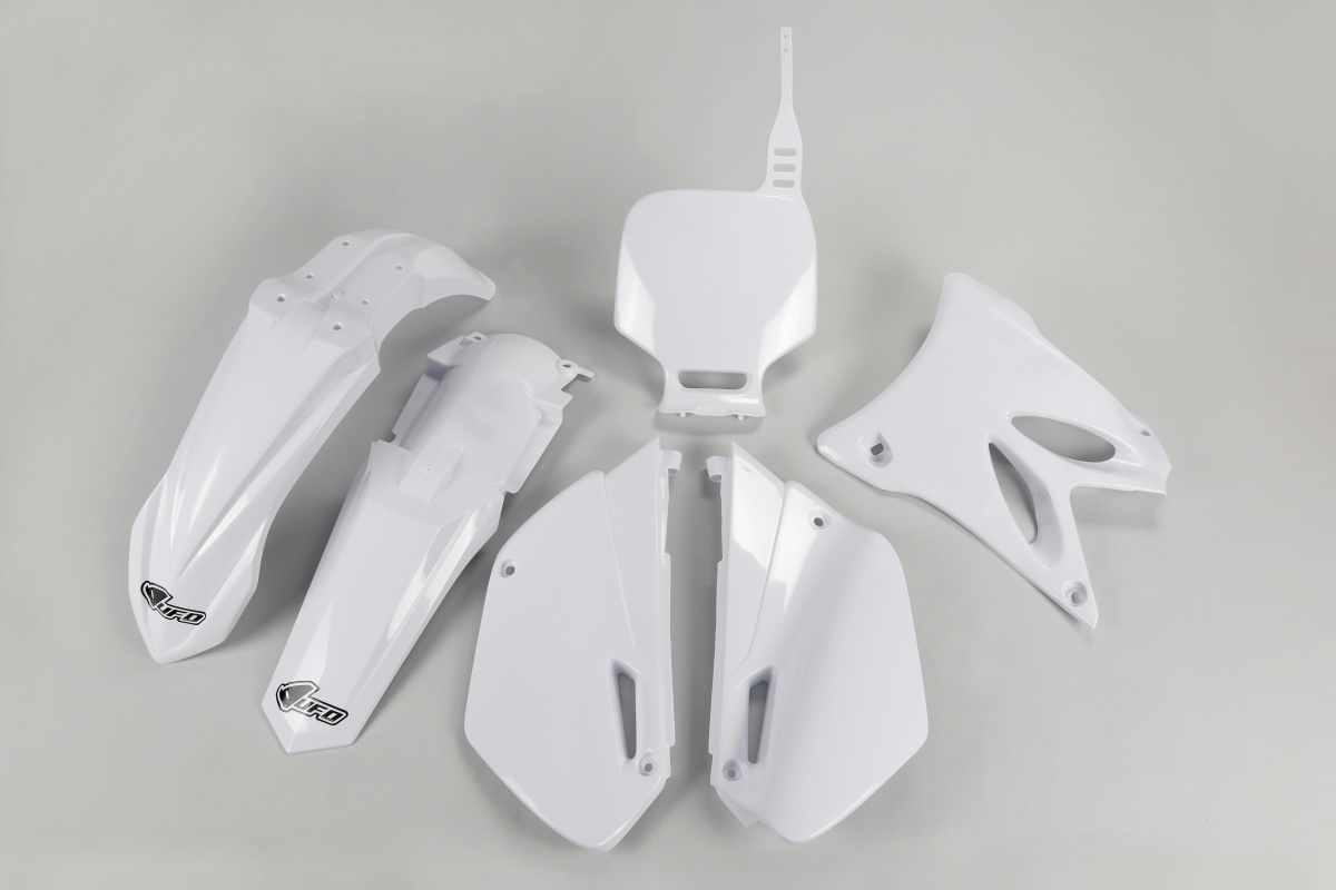 Plastic Kit white for Yamaha YZ 85 (2002-14) - REPLICA PLASTICS - YAKIT306K-046 - Ufo Plast
