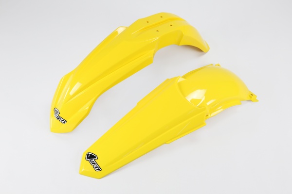 Kit parafanghi / Restyling - giallo - Yamaha - PLASTICHE REPLICA - YAFK312-101 - UFO Plast