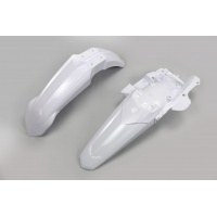 Kit parafanghi - bianco - Yamaha - PLASTICHE REPLICA - YAFK321-046 - UFO Plast