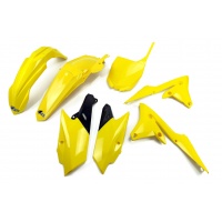 Kit Plastiche giallo per Yamaha YZF 250 (2014-18) - YZF 450 (2014-17) - PLASTICHE REPLICA - YAKIT318-101 - Ufo Plast