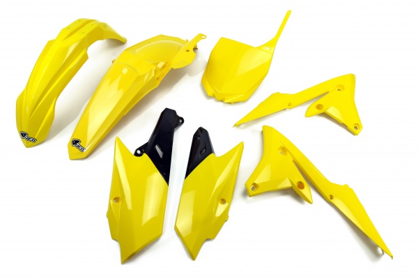 Kit plastiche Yamaha - giallo - PLASTICHE REPLICA - YAKIT318-101 - UFO Plast