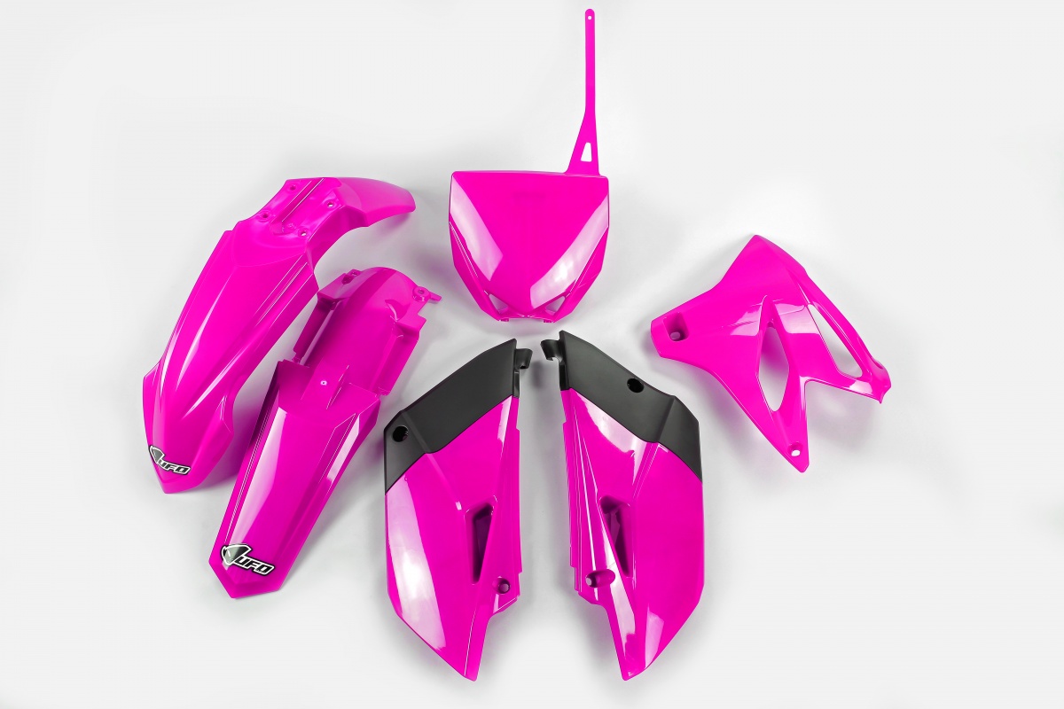 Kit Plastiche fuxia per Yamaha YZ 85 (2015-21) - PLASTICHE REPLICA - YAKIT320-P - Ufo Plast