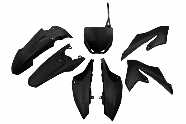 Complete body kit - black - Yamaha - REPLICA PLASTICS - YAKIT322-001 - UFO Plast