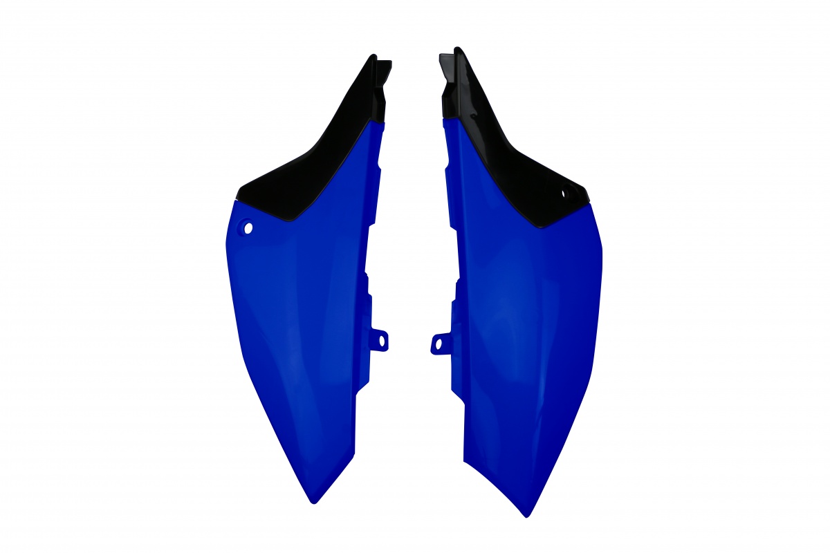 Fiancatine Laterali blu per Yamaha YZ 65 (2019-25) - PLASTICHE REPLICA - YA04868-089 - Ufo Plast