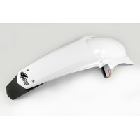 Parafango Posteriore bianco per Yamaha YZF 250 (2006-09) - YZF 450 (2006-09) - PLASTICHE REPLICA - YA03892-046 - Ufo Plast