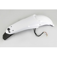Rear fender / Enduro LED - white 046 - Yamaha - REPLICA PLASTICS - YA03893-046 - UFO Plast