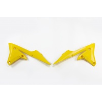 Radiator Covers yellow for Yamaha YZF 250 (2014-18) - WRF 250 (2015-19) - YZF 450 (2014-17) - WRF 450 (2016-18) - REPLICA PLA...