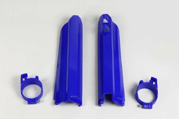 Fork slider protectors - blue 089 - Yamaha - REPLICA PLASTICS - YA03803-089 - UFO Plast