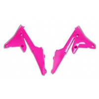 Convogliatori Radiatore fuxia per Yamaha YZF 250 (2014-18) - WRF 250 (2015-19) - YZF 450 (2014-17) - WRF 450 (2016-18) - PLAS...