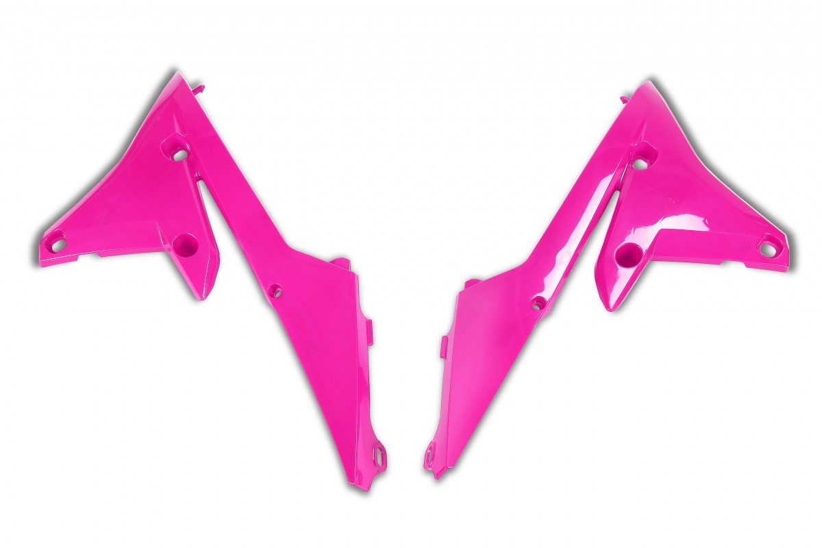 Convogliatori Radiatore fuxia per Yamaha YZF 250 (2014-18) - WRF 250 (2015-19) - YZF 450 (2014-17) - WRF 450 (2016-18) - PLAS...