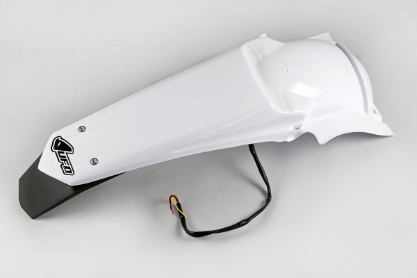 Parafango posteriore / Enduro LED - bianco - Yamaha - PLASTICHE REPLICA - YA03889-046 - UFO Plast
