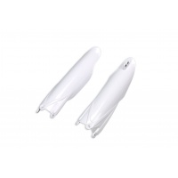 Fork slider protectors - white 046 - Yamaha - REPLICA PLASTICS - YA04814-046 - UFO Plast
