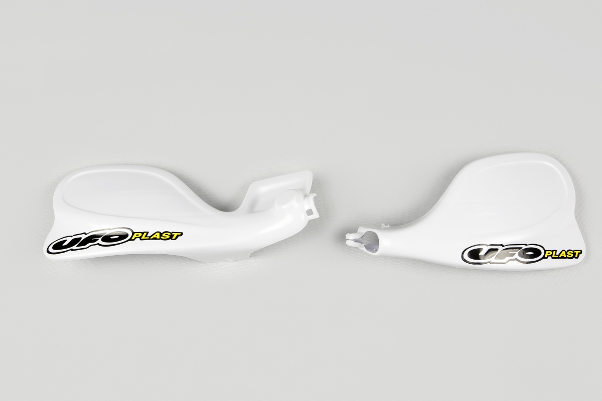 Handguards white for Yamaha YZ 125 (2001-25) - YZ 250 (2001-25) - REPLICA PLASTICS - YA03831-046 - Ufo Plast