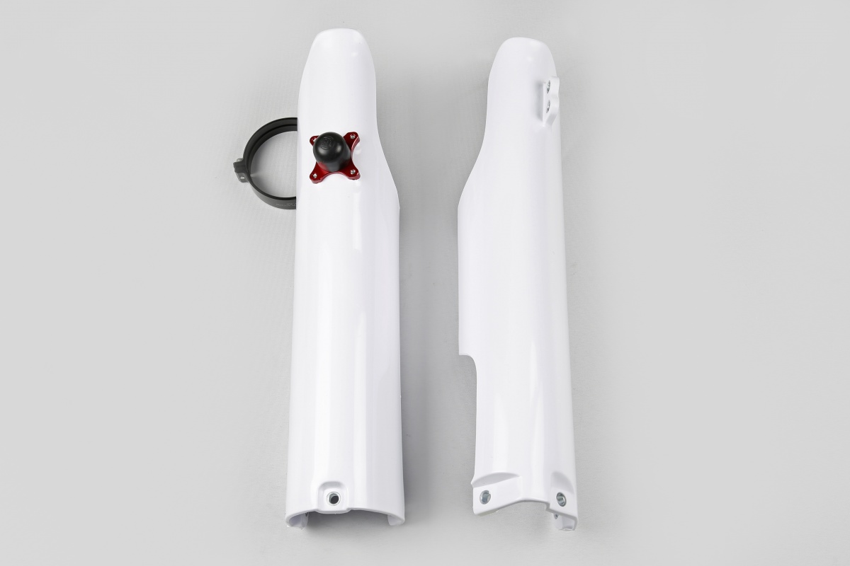 Parasteli + Quick Starter bianco per Yamaha YZ 125 (2005-07) - YZ 250 (2005-07) - YZF 250 (2005-07) - YZF 450 (2005-07) - PLA...